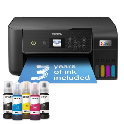 Eco Tank L3260 A4 Wi-Fi All-in-One Printer with LCD, PLUS-3-YEAR WARRANTY