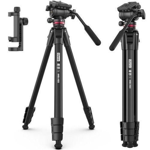 Portable Aluminum Tripod 160cm/62.99in, 6kg Load Capacity, 1.3kg Weight