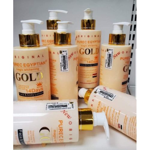 PUREC EGYPTIAN GOLD MAGIC WHITENING LOTION