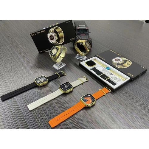 S9 Ultra max 1.96 Inch Display, Bluetooth, 3D Dynamic Dial, GPS, Message Notification