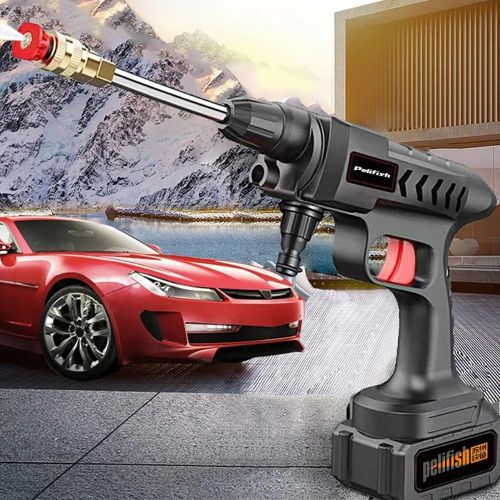 Compact Cordless 24V Car Wash Gun with Rechargeable Battery
