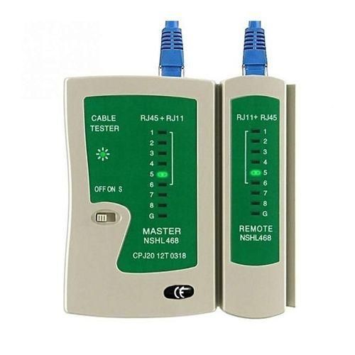 RJ45 RJ11 Cat-5 Cat-6 Cable Network LAN Cable Tester