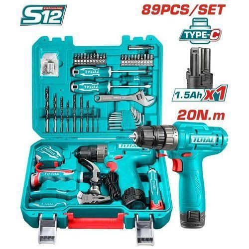 TOTAL THKTHP10892 89 Pcs Tools set