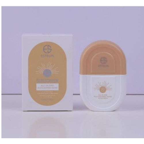 Tinted suncream 70spff