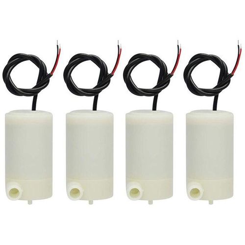 4 Pcs DC 3 V 5 V Micro-Submersible Mini Water Pump Fish Tank