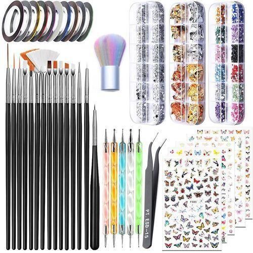 Nail Art Tool Kit UV Nail Painting Brush Set