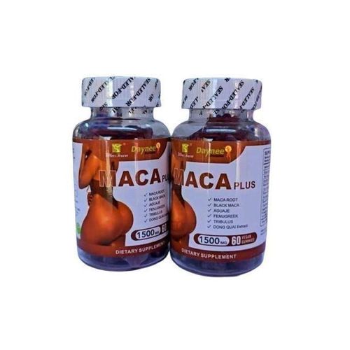 Daynee Maca Plus Gummies 1500mg Big Booty Enhancer with Black Maca Root Dong Quai Extract