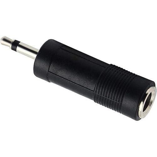 35mm to 635mm Connector 35mm Mono TS 18 inch Audio Male to 635mm 14 inch Female Mic Plug Jack Converter Adapter
