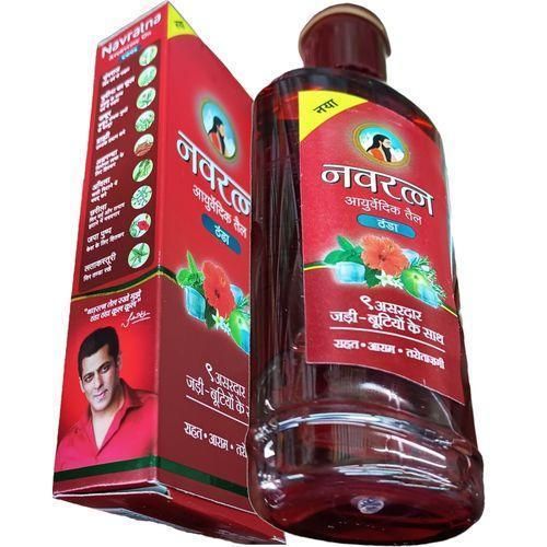 Navratna Thanda Thanda Body Massage Oil With 9 Herbs nk