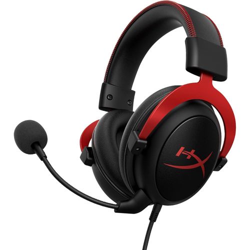 Cloud II Gaming Headset - 7.1 Surround Sound - Memory Foam Ear Pads - Durable Aluminum Frame - Multi Platform Headset - Red
