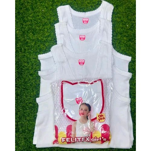 3PCS Kids Girls Cotton Singlet Vest Soft Breathable Sleeveless Innerwear Lightweight Everyday Girls Undershirt 3-14Yrs