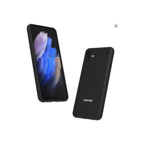 Samsung Galaxy A07 Cover Black Original Premium Silicone Heavy Duty Protection Comfortable Grip Phone Case Cover