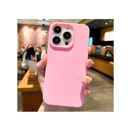 Apple Iphone 16 Pro Max Premium Original Pink Silicone Phone Case/ Cover