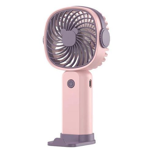 Adjustable Portable Fans 3 Different Wind LevelsMild average Strong with Phone Holder comes With A Type C Charger rechargeable With Type C Charger Perfect Exellent Quality