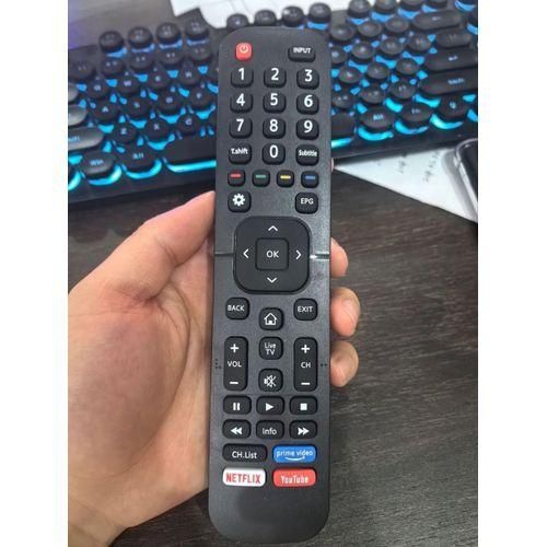 TV Remote control LED Smart TVs, with Shortcut Buttons for Netflix, Prime Video, YouTube