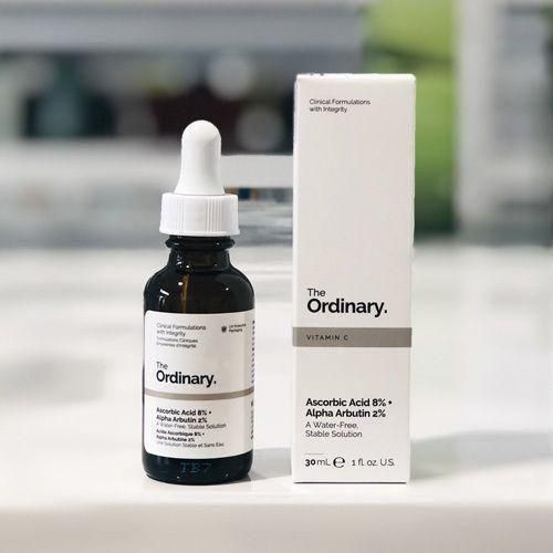 The Ordinary Vitamin C Ascorbic Acid 8Alpha Arbutin 2- Brightening Skin Tone Antiaging