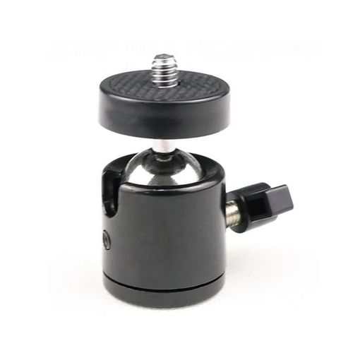 Multi-Purpose Mini Ball Head Mount Adapter for Camera, Ring Light, Microphone & Smartphone Holder