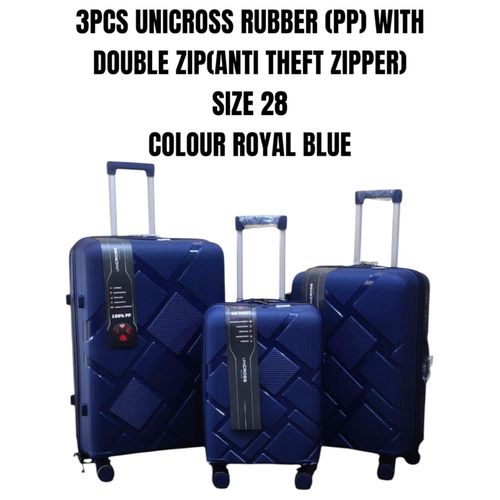 3 in 1 Luxirious Rubber suitcase,briefcase, travelling bag