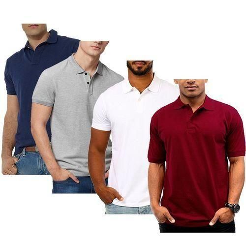 4 Pack Polo shirts - Short Sleeve Polo Shirt