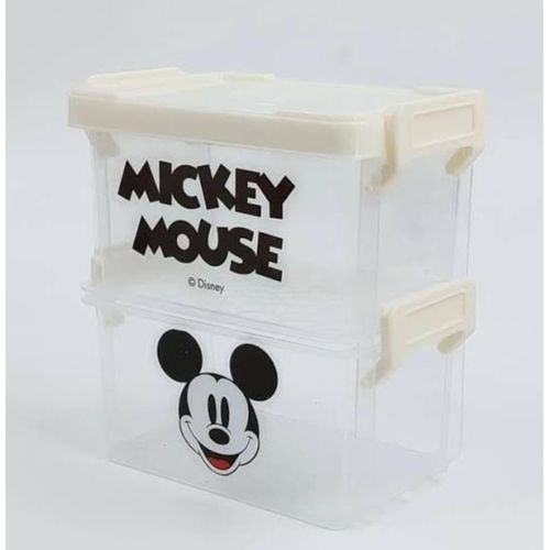 Disney Mickey Mouse Collection Double Layered Storage Box (Mickey)