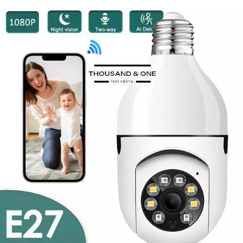 BULB CCTV CAMERA 360° SECURITY CAMERA 1080P CAMERAS