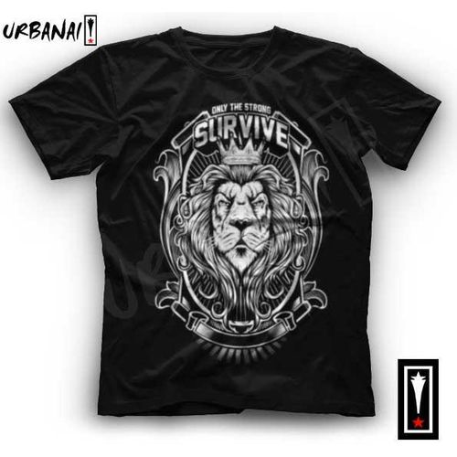 Urbanai T-Shirt Survive - Black