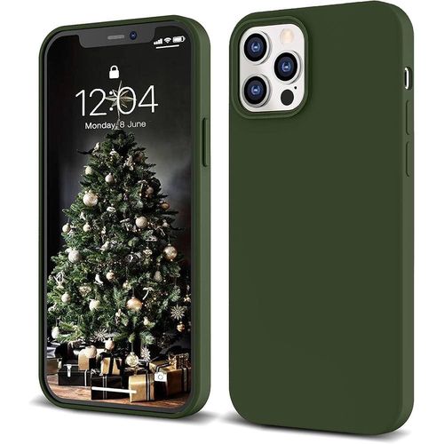 Soft Silicone Slim Fit Cover Anti-Scratch Shockproof Case for Apple iPhone 16 Pro - Teal Green