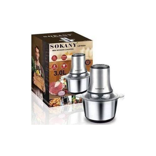 LB7005A 3L Electric Mini Wonder Chopper Stainless Steel Blades