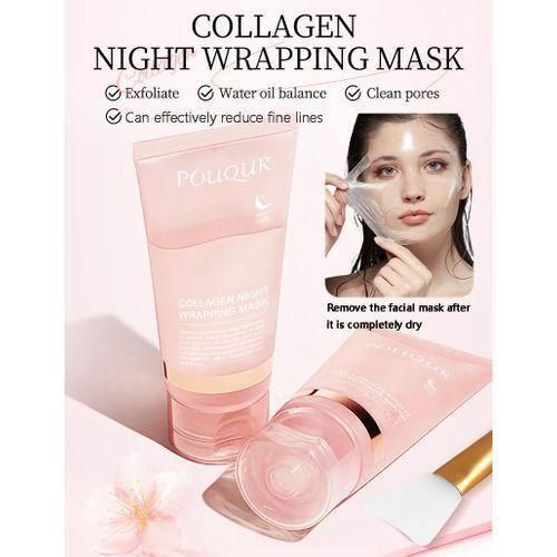 POUQUR collagen applied tear off face mask