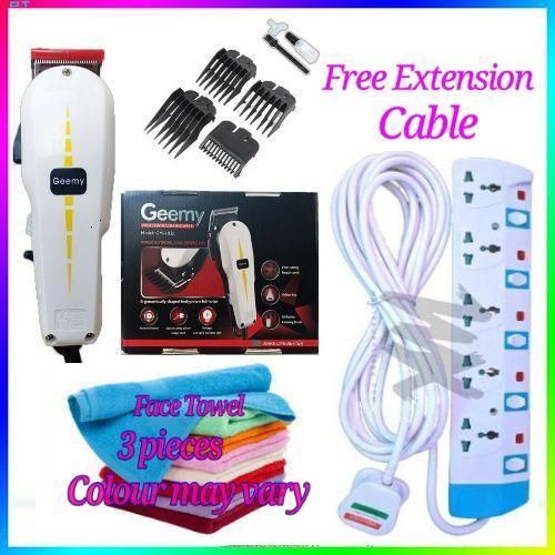 New Professional Hair Pro Shaving Machine/kinyozi + Face Towel & 5 Way Gift