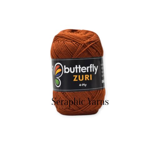 Brown Butterfly Zuri Acrylic Think Yarn 10PCS 100% Acrylic