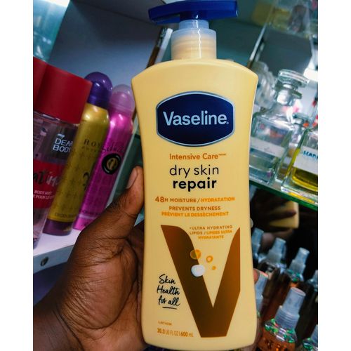 VASELINE DRY SKIN REPAIR 48HR MOISTURE LOTION - 600ML