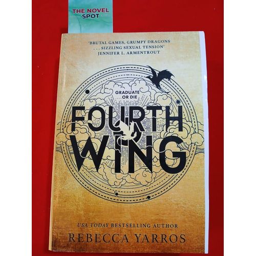 free bookmark Fourth Wing Novel by Rebecca Yarros