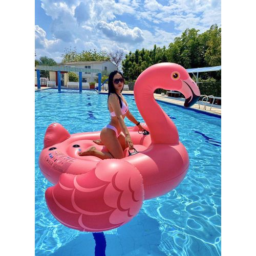 Giant Inflatable Flamingo Pool Float – Fun & Stylish Swimming Lounger (178 × 135 cm)