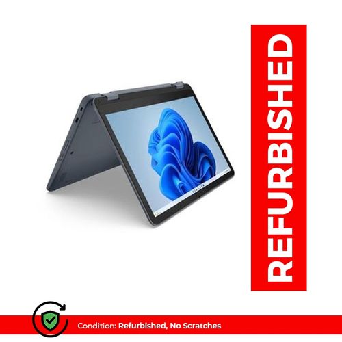 Refurbished Yoga 500w x360 8GB 128GB SSD Gen3 11.6" HD Touchscreen Intel N6000 11th Gen, Windows 11 Pro 2 in 1 slim Laptop