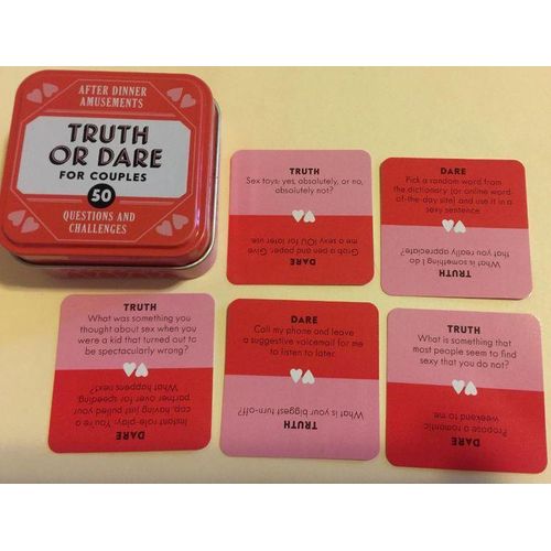 TRUTH OR DARE FOR COUPLES