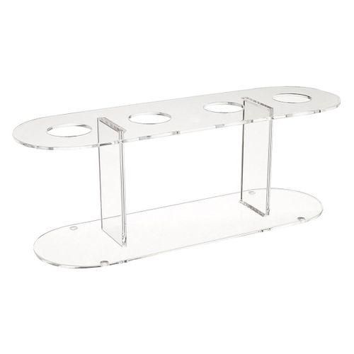 1pcs Acrylic 4-Hole Double layer Ice Cream Cone