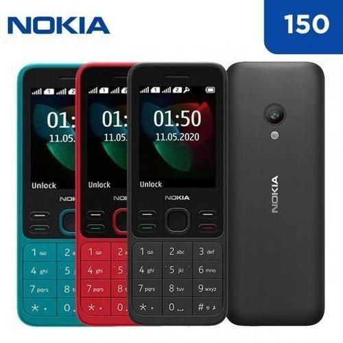 150 Feature Phone Katululu Kabambe Black with Long Battery Life Strong GSM Network Reception 24 Inch Bright Display Durable Body Design Loud Speaker Classic Keypad Button Phone Reliable Mobile Phone for Calls SMS and Daily Use