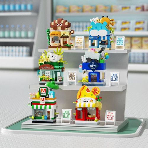 Building Blocks 6 in 1 Educational Construction Bricks Toy for Kids Ages 6+