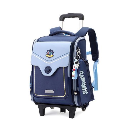 BLUE TROLLEY BAG