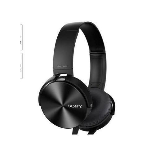 Extra Bass Wired Headphone- Black.