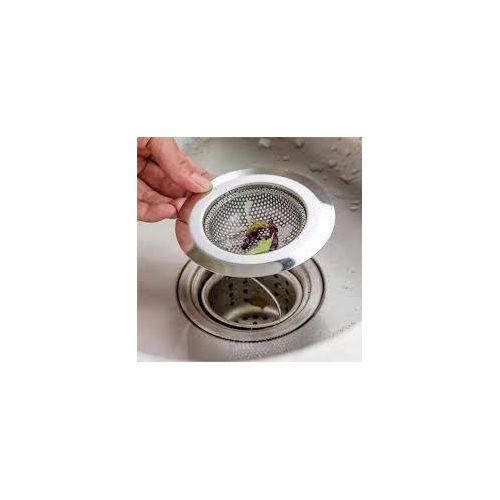 11.5cm Premium Stainless Steel Kitchen Sink Strainer - Heavy Duty Anti-Clogging Mesh Filter for Food Particles & Hair - Rust-Resistant Drain Basket for Kitchen & Bathroom - Easy Clean Tapis Sink
