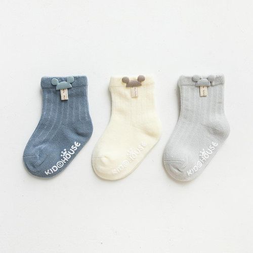 3 PairsLot Infant Sock Cartoon Newborn Baby Socks Dispensing Non-slip Cute Boys Girls Baby Socks Kids Sock Floor SocksS 6-12Month