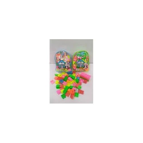 58-Piece Smart Stick Building Blocks Set - Educational STEM Construction Toy for Kids - Creative Puzzle Building Game for Boys & Girls - Colorful Learning Blocks