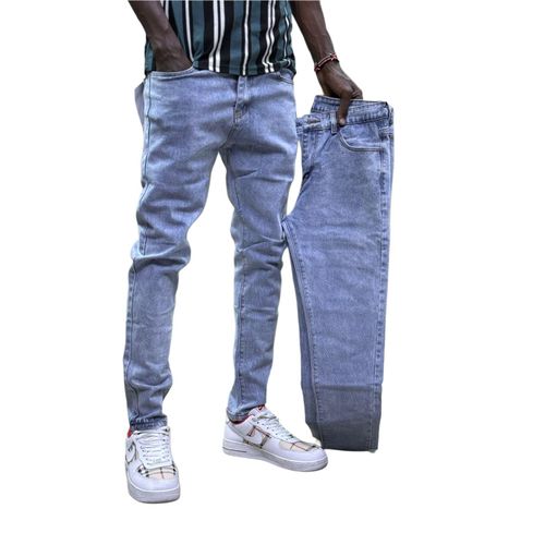 Blue Faded Men Denim Jeans
