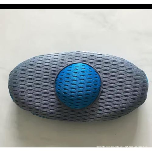 Comfy Curve Back Support Pillow Orthopedic Design Microbead Core Instant Back Relief