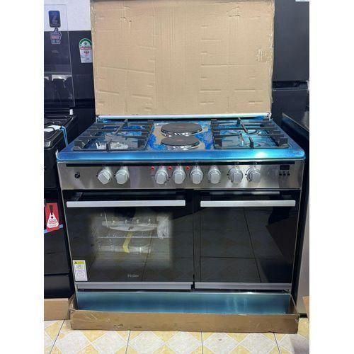 6090 Standing Cooker 4G2E 1 Wok Burner Gas Cylinder Compartment