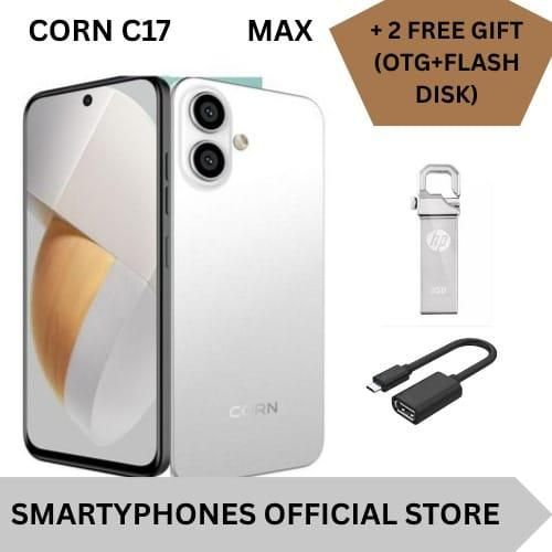 C17 MAX 6.6 inch display 64GB + 5GB (3+2) 13MP main camera + 8MP selfie camera 5000 mAh Android 13 with a face ID unlock dual sim support UNISOC T7250 Processor smartphones