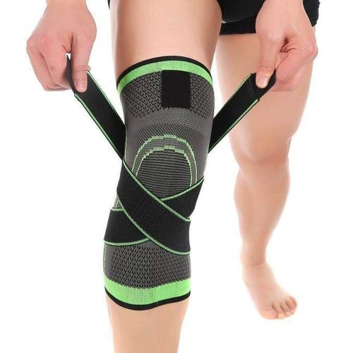 1PC Kneepad Elastic Bandage Pressurized Knee Pads Knee Support Protector for Fitness sport running Arthritis muscle joint Brace