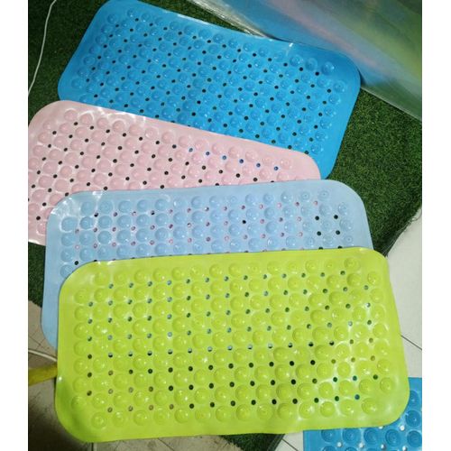 Non-Slip Rubber Bathtub Mat – Eco-Friendly TPE Anti-Mould Bathroom Floor Mat with Suction Cups